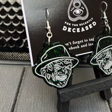 Load image into Gallery viewer, fred nightmare dream man earrings
