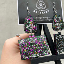 Load image into Gallery viewer, ouija board and planchette earrings