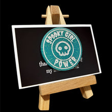 Load image into Gallery viewer, spooky girl power badge