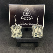 Load image into Gallery viewer, no feet polaroid earrings