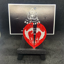 Load image into Gallery viewer, pennywise split balloon earrings