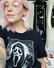 Load image into Gallery viewer, ghostface 'call me' earrings