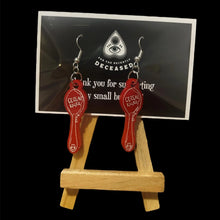 Load image into Gallery viewer, cereal killer spoon earrings