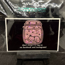 Load image into Gallery viewer, cat mason jar badge