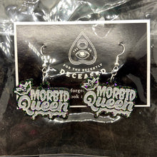 Load image into Gallery viewer, morbid queen earrings