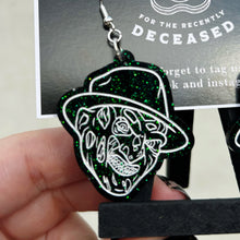 Load image into Gallery viewer, fred nightmare dream man earrings
