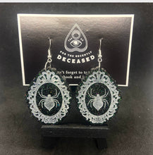 Load image into Gallery viewer, framed friend earrings
