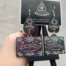 Load image into Gallery viewer, ouija board and planchette earrings
