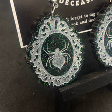 Load image into Gallery viewer, framed friend earrings
