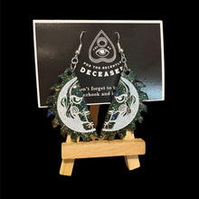 Load image into Gallery viewer, billy the puppet jigsaw split earrings
