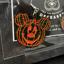 Load image into Gallery viewer, MM pumpkin earrings
