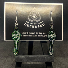 Load image into Gallery viewer, cereal killer spoon earrings
