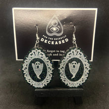 Load image into Gallery viewer, framed friend earrings
