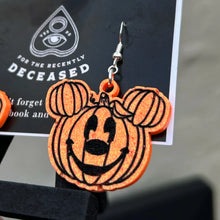Load image into Gallery viewer, MM pumpkin earrings
