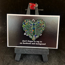 Load image into Gallery viewer, heart ribcage pin badge

