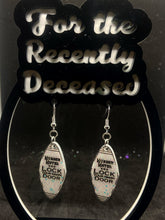 Load image into Gallery viewer, tiny motel key earrings
