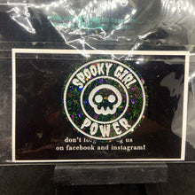 Load image into Gallery viewer, spooky girl power badge
