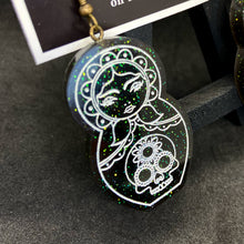 Load image into Gallery viewer, matryoshka doll earrings
